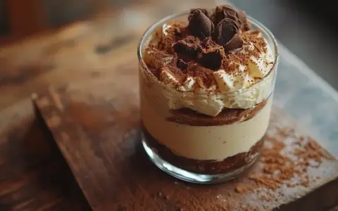 Pyszne tiramisu w pucharku, warstwy biszkoptów, kremu i kakao. Idealny przepis na deser.